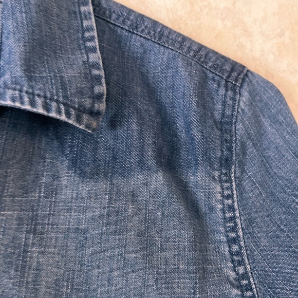 American Eagle Jean Button Down Shirt - Picture 5 of 6